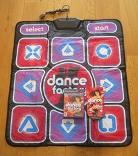 Dance Factory Dance Mat + Game -- Sony Playstation 2 / PS2 / PS2 Slim -- UK Sell