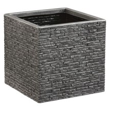 Strata Slate Square Planter