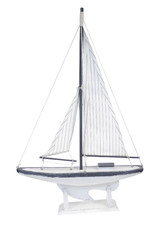 Sailing Yacht with Fabric