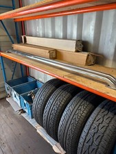 VW TRANSPORTER T5 T6 STAINLESS STEEL SPORTLINE STYLE SIDE BARS ONLY