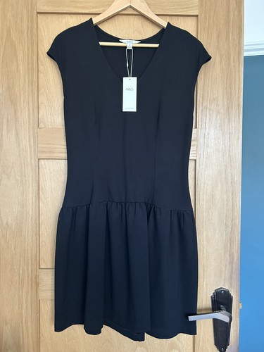New with tag black - with, v-neck