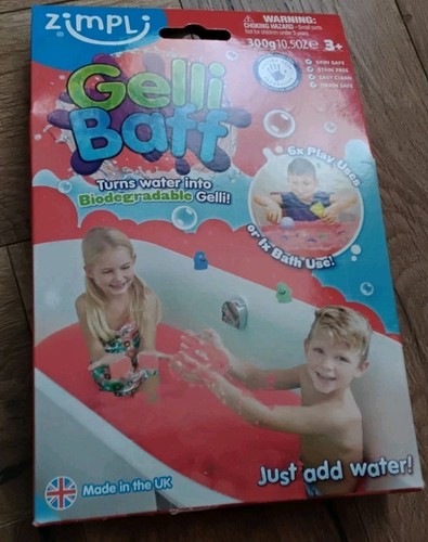 Zimpli gelli baff - red, bnib