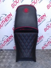 2006 SUZUKI GSF 650S BANDIT LEATER CUSTOM SEAT RED STICHING AND PIPING