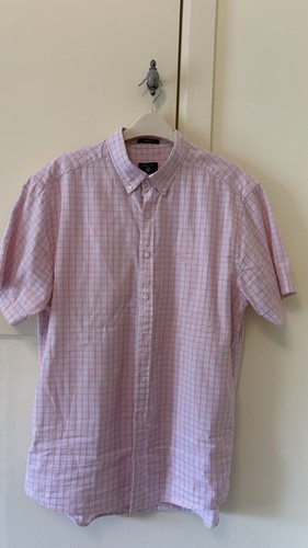 Gant men short sleeve pink - short,