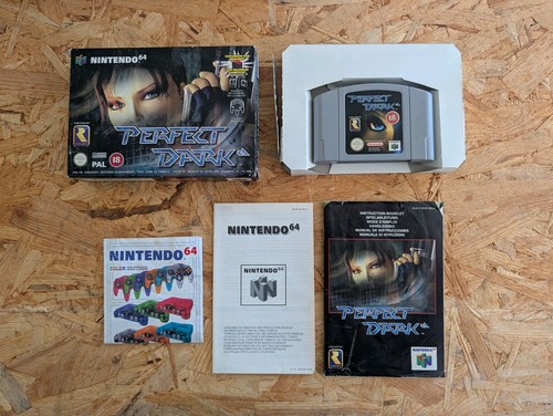 Perfect dark nintendo pal - dark,