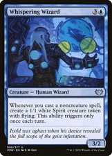 [MTG] Whispering Wizard (088) (VOW) LP-HP