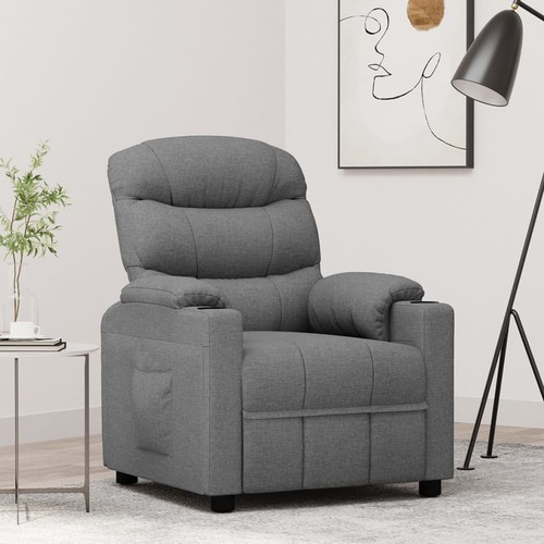 Recliner chair light grey - light,