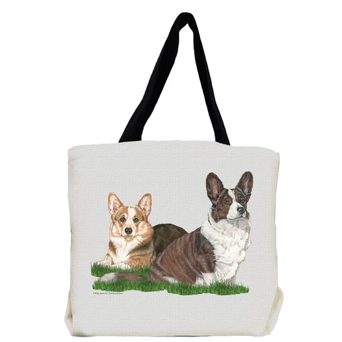 Corgi welsh cardigan tote bag - corgi,