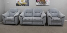 G Plan Jackson Duck Egg Blue Fab Static 2 Seater Sofa Static & Power Armchair