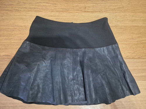 Size black mini rara skirt - black,