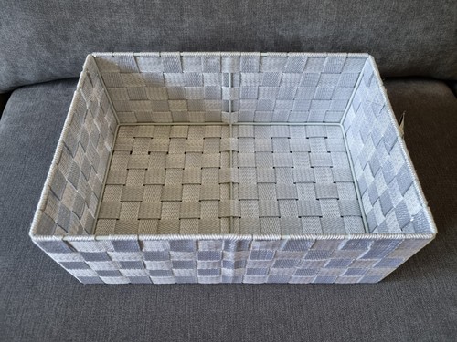 Silver metallic weave - silver,