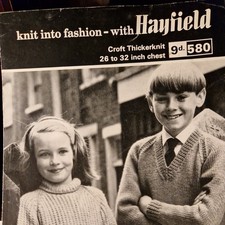 Hayfield 580 Knitting Pattern