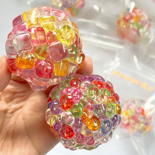 Ice bead squishy stress - ice,