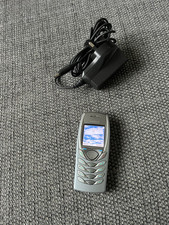 Nokia 6100 Small Mobile Phone Unlocked Fully Working Retro Light Grey Blue