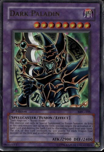 Dark paladin creases 1st - creases,