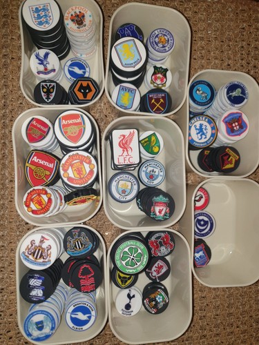 Football soccer focal beads - football,