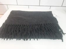 Gentle Herd Mens Charcoal Cashmere Scarf  Bnwot