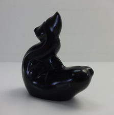 Vintage Boma Eskimo Art Resin Whale Sculpture Figurine Interior Design Ornaments