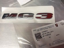 MG3 NEW STYLE REAR EMBLEM