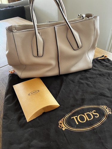 Genuine tods nude - pink, handbag