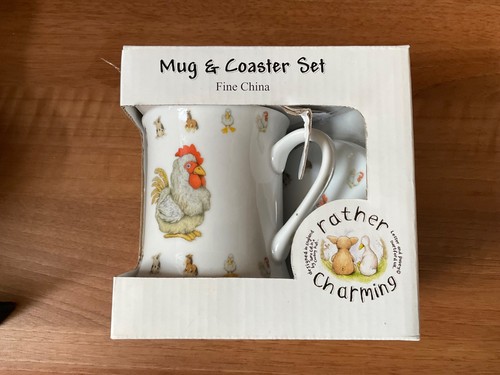 Fine china mug coaster - mug, &