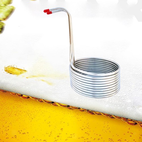 Silver beer cooling - silver, coil