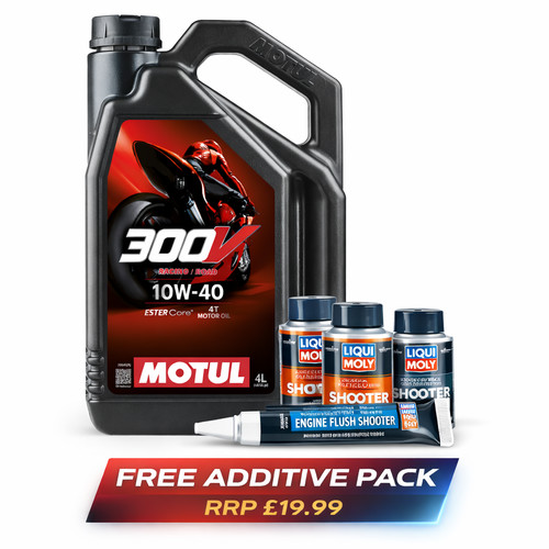 Motul 300v 10w40 road racing - 10w40,