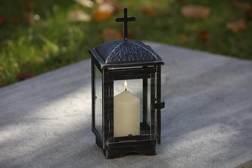 Grave lantern cemetery - grave,
