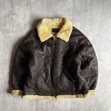 Vintage 80s B-3 Shearling