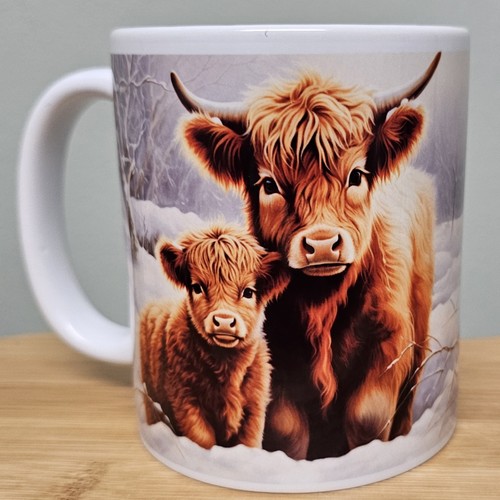 Highland cow 11oz - highland, mug