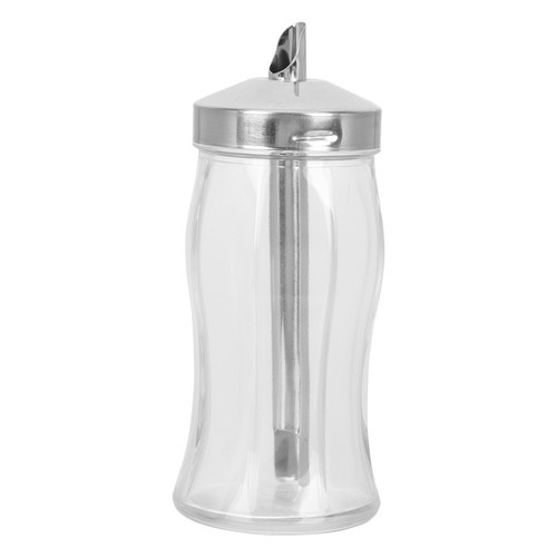 Condiment bottle glass sugar - glass,