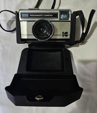 Kodak 277X Instamatic Camera -  Vintage 126 Film Camera With Case - Untested