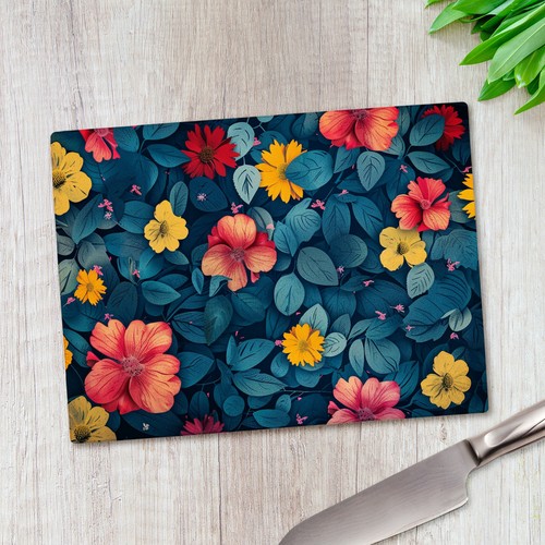 Floral flower abstract - abstract, pattern