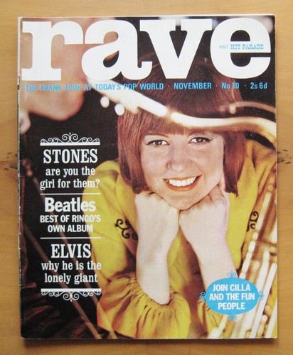 Rave magazine november - magazine, 1964