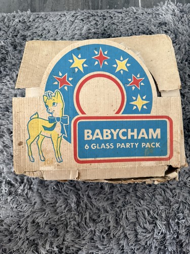 Babycham glasses party pack - babycham,