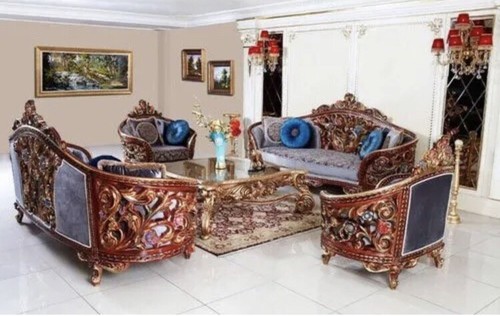 Italian baroque style sofa set - baroque,