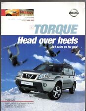 Nissan Torque Magazine No32 April 2003 UK Market Brochure 350Z X-Trail Patrol 