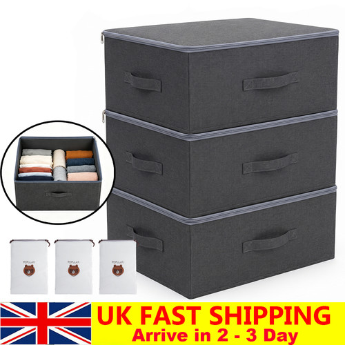 Folding storage box - folding,