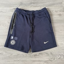 Chelsea Nike Tech Fleece Shorts Player Issue Large 