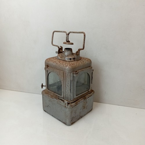 Vintage railway signal lamp - vintage,