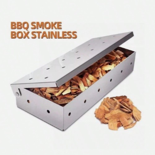 Bbq stainless steel wood - steel,