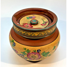 Vintage Terracotta Tobacco Jar