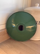 Vintage French Green Enamel
