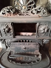 Cast Iron/Metal Coal Fire With