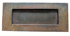 VINTAGE BRASS LETTER BOX -
