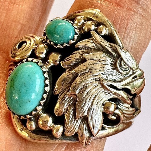 Navajo eagle turquoise - navajo,
