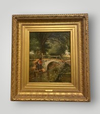 Victorian Oil Painting by