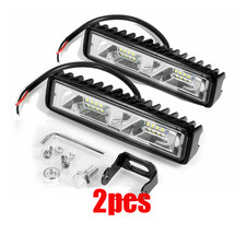 2x 12V 48W LED Work Light Bar Flood Spot Lights Driving Lamp Offroad Car SUV UK