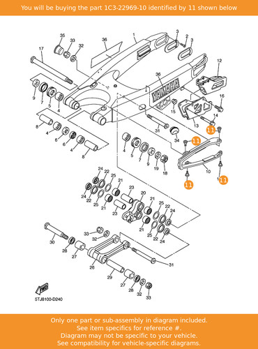 Yamaha screw 1c3 22969 - yamaha, 1,