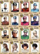 Job Lot of 16 Captain Scarlet